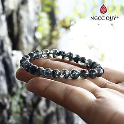 Vòng thạch anh ưu linh rêu xanh mệnh hỏa mộc - Ngọc Quý Gemstones