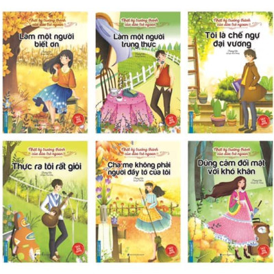 Combo Nhật Ký Trưởng Thành Của Đứa Trẻ Ngoan (Hộp 10 cuốn) Tặng kèm bút và sổ tay