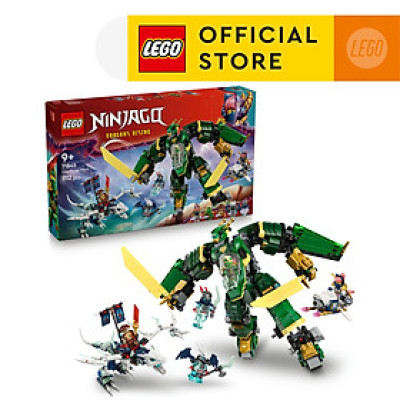 LEGO NINJAGO 71845 Đồ Chơi Lắp Ráp Lloyd Và Chiến Giáp Jet (1112 chi tiết)