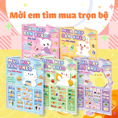 Mua hay bán khéo cùng thỏ Mimi đồ uống mát lạnh (Hơn 60 stickers)