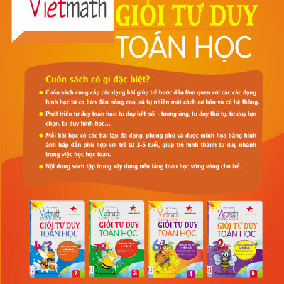 Vietmath - Cùng Con Giỏi Tư Duy Toán Học Tập 1