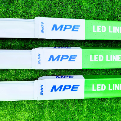 Combo 3 Đèn Led Bán Nguyệt 1m2 ( 1,2m ) MPE Công Suất 36W Ánh Sáng Trắng 6500K