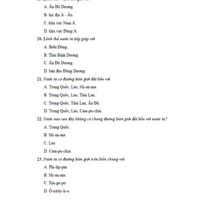 Sách - Trắc nghiệm địa lí 8 (dùng chung cho các bộ sgk hiện hành)