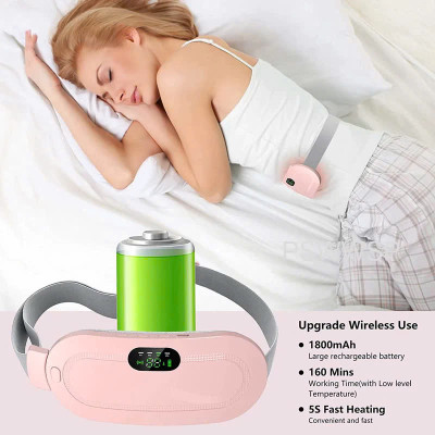 Máy Massage Làm Ấm Bụng, Đai Đeo Giảm Đau Bụng Kinh Nguyệt, Làm Ấm Tử Cung Cho Phụ Nữ Đến Kì 6 CHẾ ĐỘ