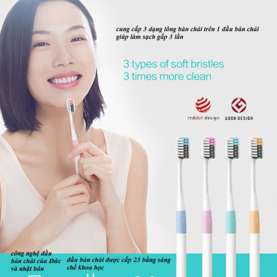 Bộ 4 Bàn chải đánh răng DR-BEI