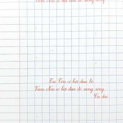 Vở Ô Li Viết Chữ Mẫu 3 - Quyển 2 (Ch-T)