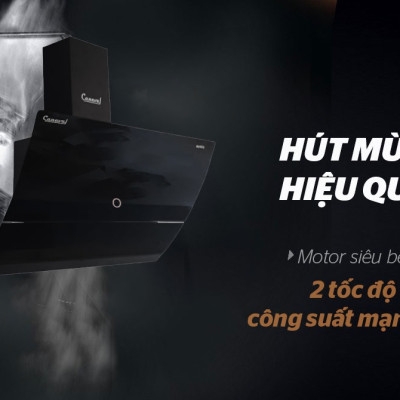 Máy hút mùi kính cong CANAVAL CA8970 - Hàng nhập khẩu