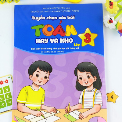 Sách - Tuyển Chọn Các Bài Toán Hay Và Khó - Lớp 3 (Biên soạn theo chương trình GDPT mới) - ndbooks