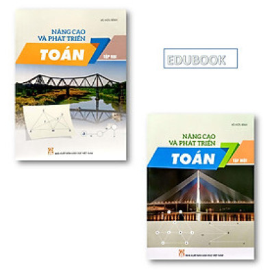 Combo Nâng cao và phát triển Toán 7 - Tập 1, 2