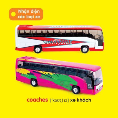 Bé Yêu Đi Mẫu Giáo -  Các Loại Xe Ô Tô