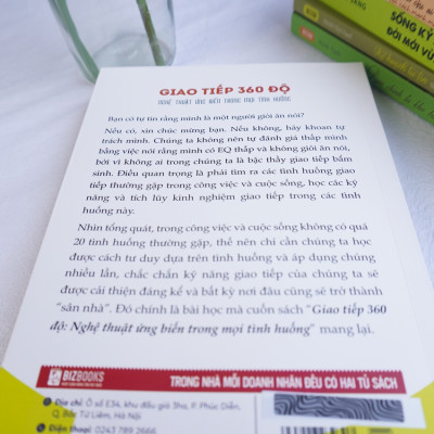 Combo 3 Cuốn Trí Tuệ Giao Tiếp: Đọc Suy Nghĩ Thấu Tâm Can, Giao Tiếp 360 Độ, Đạo Làm Người Bí Kíp Thu Phục Lòng Người