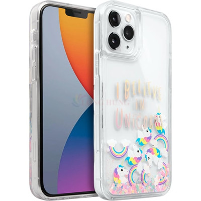 Ốp lưng nhựa cứng Laut Liquid Glitter iP 12 Series - Hàng chính hãng