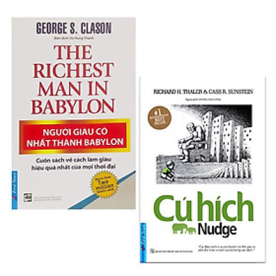 Combo Bài Học Kinh Doanh Về Kĩ Năng Làm Việc Của Doanh Nhân: Cú Hích + Người Giàu Có Nhất Thành Babylon /Sách Kinh Tế
