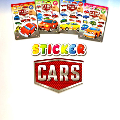 Sticker Bóc Dán Hình Thông Minh - Car - Các Hãng Xe Trên Thế Giới 3