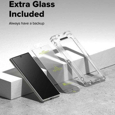 [Combo 2] Dán cường lực cho Samsung Galaxy Z Fold 7 RINGKE Cover Display Easy Slide Tempered Glass (Màn hình ngoài) - Hàng Chính Hãng