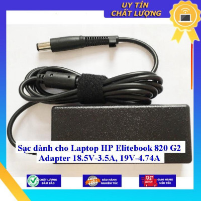 Sạc dùng cho Laptop HP Elitebook 820 G2 Adapter 18.5V-3.5A 19V-4.74A - Hàng Nhập Khẩu New Seal
