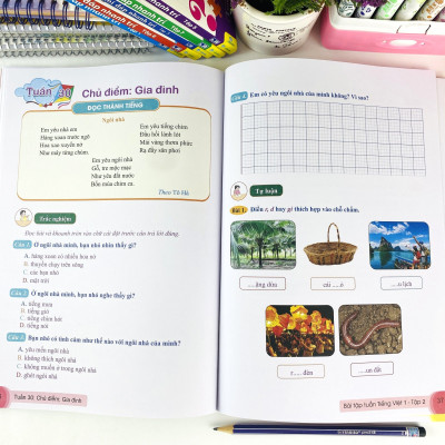 Sách - Bài Tập Tuần Tiếng Việt Lớp 1 - Biên Soạn Theo Chương Trình GDPT Mới - Cánh Diều - ndbooks