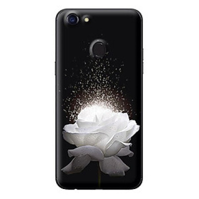 Ốp lưng cho Oppo F5 hoa trắng 1 - Hàng chính hãng