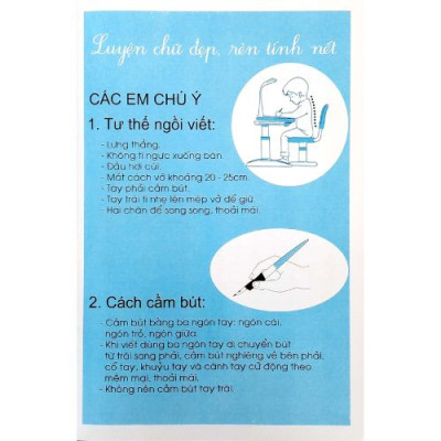 Bộ 6 Cuốn Sách Tô Chữ Cho Bé - Luyện Viết Đúng Viết Đẹp - ABBOOKS 