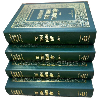 Sách - Trí Tịnh Toàn Tập - Kinh Hoa Nghiêm - Bộ 4 Tập - Chính Thông Book