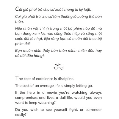 Sách A Diary Of Silent Effort – Tôi Thích Dáng Vẻ Nỗ Lực Của Chính Mình - LiLy Trương – Phiên Bản Song Ngữ Việt Anh