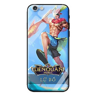 Ốp kính cường lực cho iPhone 6s Plus Liên Quân LỮ BỐ - Hàng chính hãng