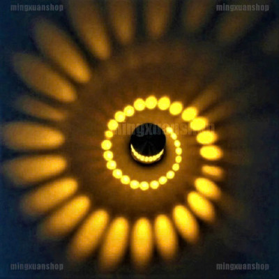 Đèn Ốp Tường Nghệ Thuật Hình Xoáy Ốc – Lựa Chọn Hoàn Hảo Cho Không Gian Sống