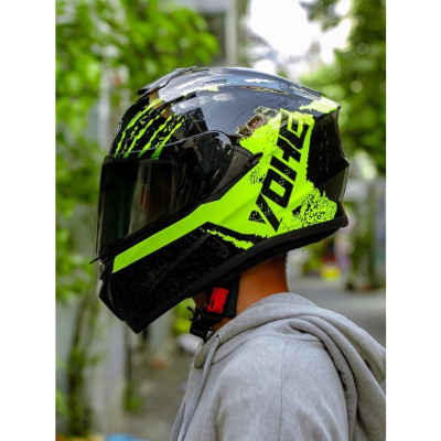 MŨ BẢO HIỂM FULLFACE YOHE 981 (MÀU TEM) - GARA20