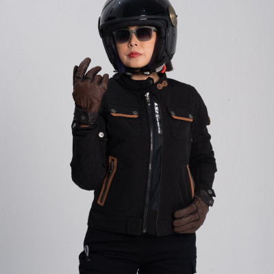 Áo Thời Trang Bảo Hộ Lái Moto, Xe Máy LS2 Bullet Lady