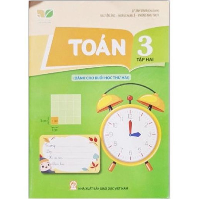 Sách - Combo Toán 3 tập 1 + tập 2 dành cho buổi học thứ hai ( kết nối tri thức với cuộc sống )
