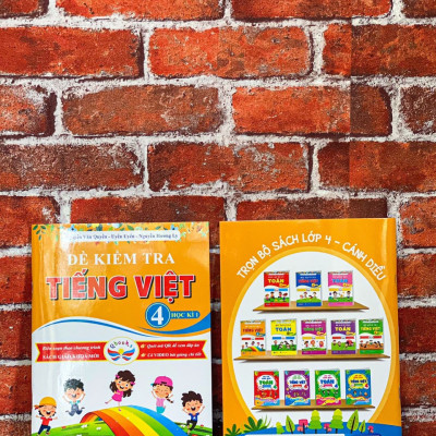 Sách - Đề Kiểm Tra Tiếng Việt 4 - Học Kì 1 (cánh diều)