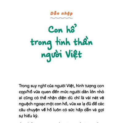 Văn Học Thiếu Nhi - Những Truyện Kỳ Thú Về Cọp Chưa Ai Kể