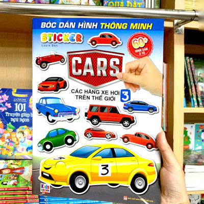 Sticker Bóc Dán Hình Thông Minh - Car - Các Hãng Xe Trên Thế Giới 3