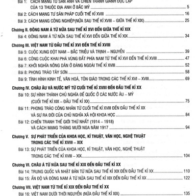 Trả Lời Câu Hỏi Lịch Sử 8 - Tự Luận Và Trắc Nghiệm (Dùng Chung Cho Các Bộ SGK)_HA