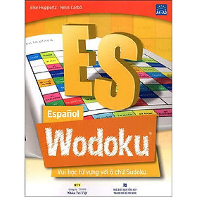 Sách - Español Wodoku: Vui Học Từ Vựng Với Ô Chữ Sudoku - Nhân Trí Việt