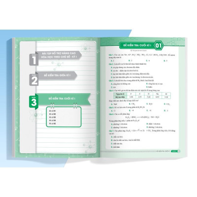 Sách - Bài Tập Bổ Trợ Nâng Cao Kỹ Năng Hóa Học Lớp 10 - Tập 1 - Megabook