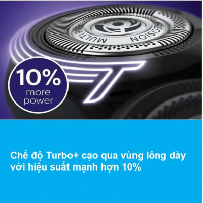Máy cạo râu khô và ướt cao cấp thương hiệu Philips S5390/12 - Hàng Nhập Khẩu