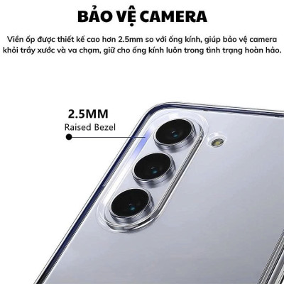 Ốp Lưng Trong Suốt Siêu Mỏng Chống Ố Vàng Cho Samsung Galaxy Z Fold 7 / Z Fold 6 5G Likgus Penone – Bảo Vệ 360° Màn Phụ & Mặt Lưng, Tặng Bút Cảm Ứng – Hàng Nhập Khẩu