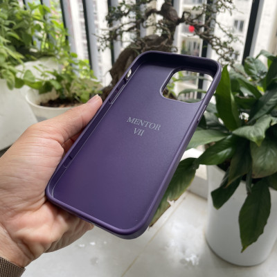 Ốp lưng Mentor VII nhét thẻ màu tím dành cho iPhone 14 Pro Max - hàng chính hãng