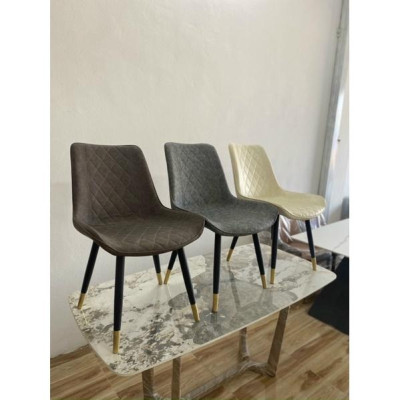 Bộ bàn chân chéo 4 ghế  loft trám nhập khẩu