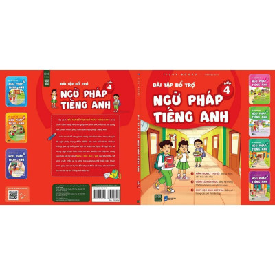 Sách - Bài Tập Bổ Trợ Ngữ Pháp Tiếng Anh Lớp 4 - VISHV Books - 1980 Books