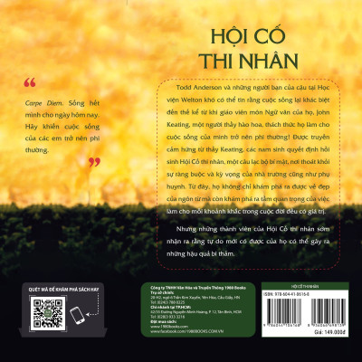 Sách - Hội Cố Thi Nhân - Nancy H.Kleinbaum