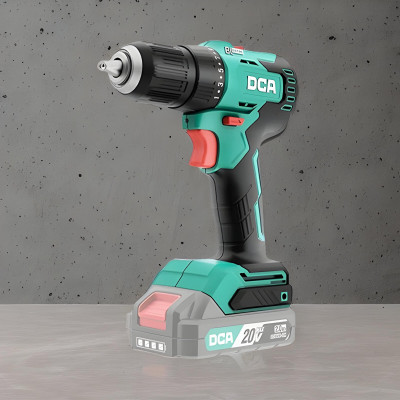 MÁY KHOAN ĐỘNG LỰC KHÔNG CHỔI THAN DÙNG PIN 20V/4AH*2 DCA ADJZ2050iEM - HÀNG CHÍNH HÃNG