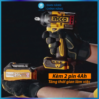 MÁY SIẾT BULONG DÙNG PIN INGCO CIWLI2050 & CIWLI20501