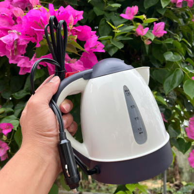Ắm Nấu Nước Sôi Trên Ô TÔ 12V-24V Loại Tốt – Pha Mì, Pha Cà Phê, Trà Mọi Lúc Mọi Nơi Loại Tốt VÒI PHUN NƯỚC