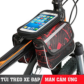 Túi xe đạp cao cấp,túi treo sườn xe đạp chống nước bọc cảm ứng phù hợp với mọi dòng xe Thương hiệu KIOTOOL