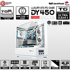 VỎ CASE MÁY TÍNH DARKFLASH DY450 Pro (ATX) - Hàng chính hãng
