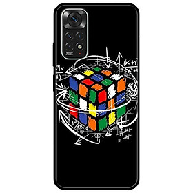 Ốp lưng dành cho Xiaomi Redmi Note 11 4G mẫu Rubik Toán Học