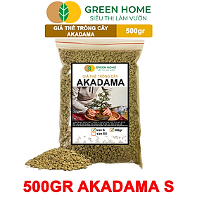 Đất Akadama Mềm Greenhome, Giá Thể Bonsai, Kiểng Lá, Sen Đá, Phân Nền Thủy Sinh, Nhiều Dưỡng Chất