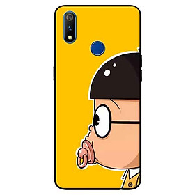 Ốp lưng in cho Realme 3 Mẫu Nữ Vương Miệng